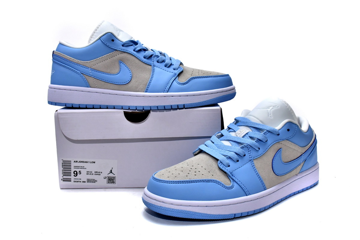 Air Jordan 1 Low University Blue DC0774-050