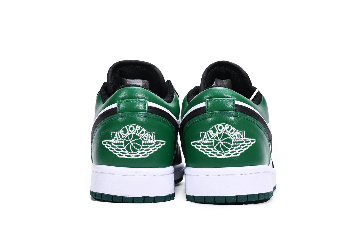 Air Jordan 1 Low Green Toe 553558-371