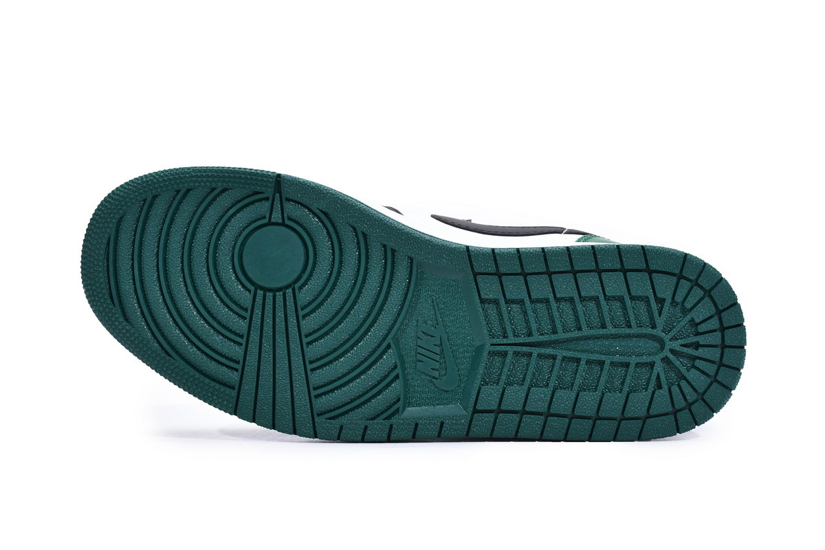 Air Jordan 1 Low Green Toe 553558-371