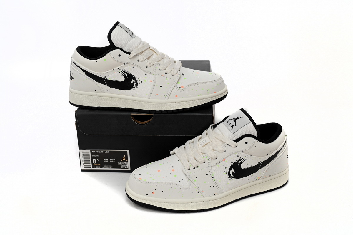 Jordan 1 Low SE Paint Splatter DH3295-100
