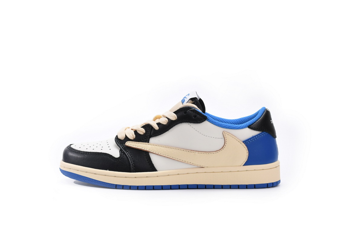 Fragment Design x Travis Scott x Air Jordan 1 Retro Low DM7866-140