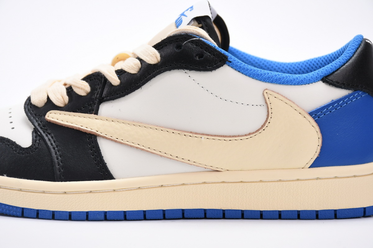 Fragment Design x Travis Scott x Air Jordan 1 Retro Low DM7866-140