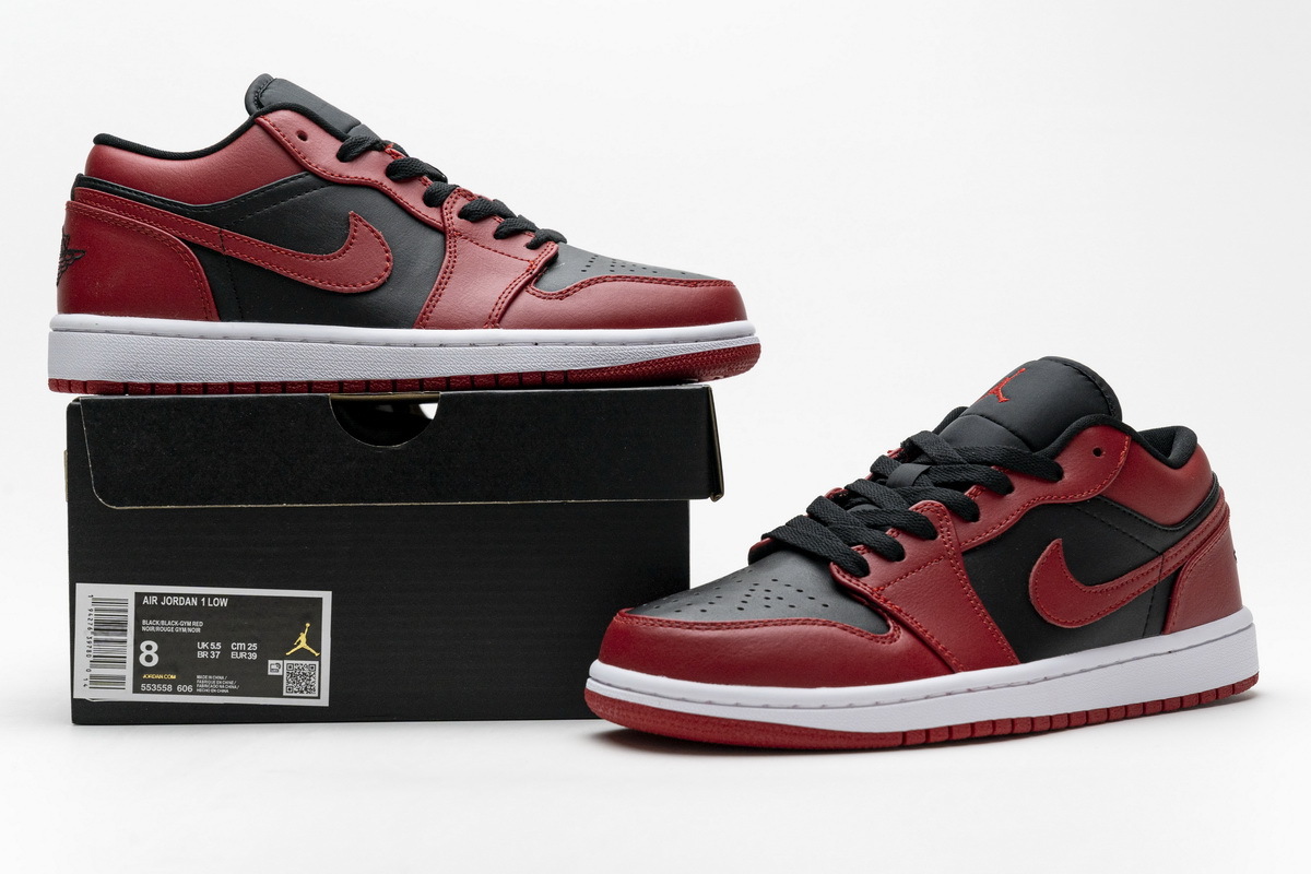 Air Jordan 1 Low Varsity Red 553558-606