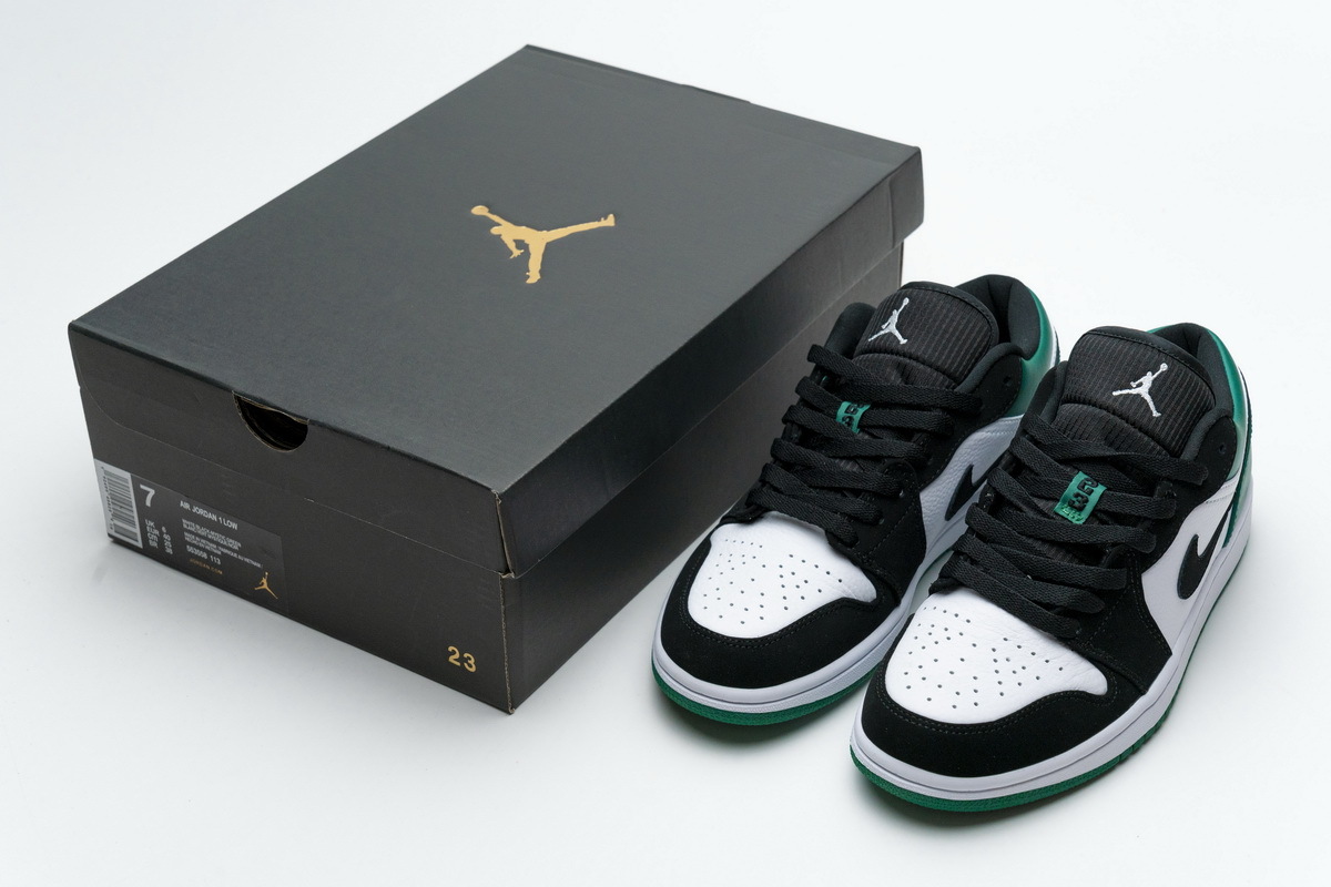 Air Jordan 1 Low Mystic Green 553558-113
