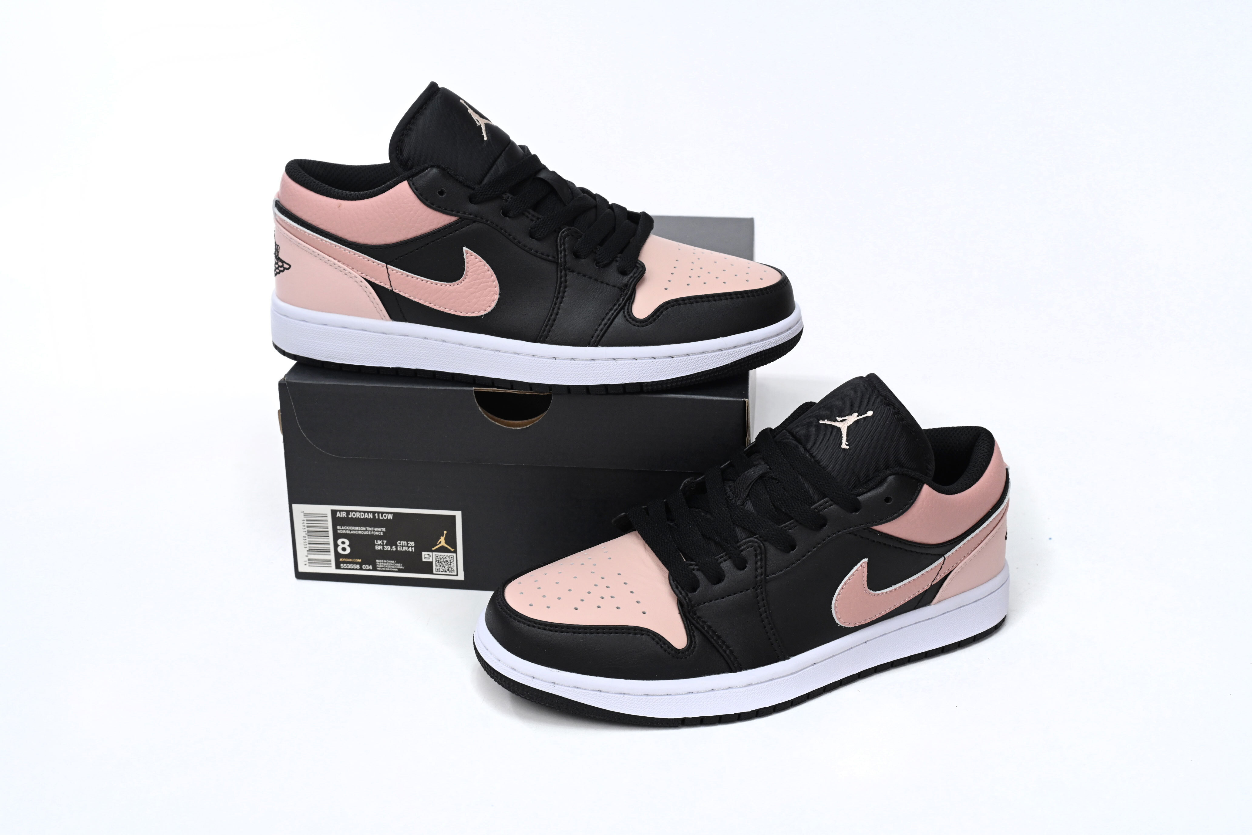 Air Jordan 1 Low Crimson Tint 553560-034