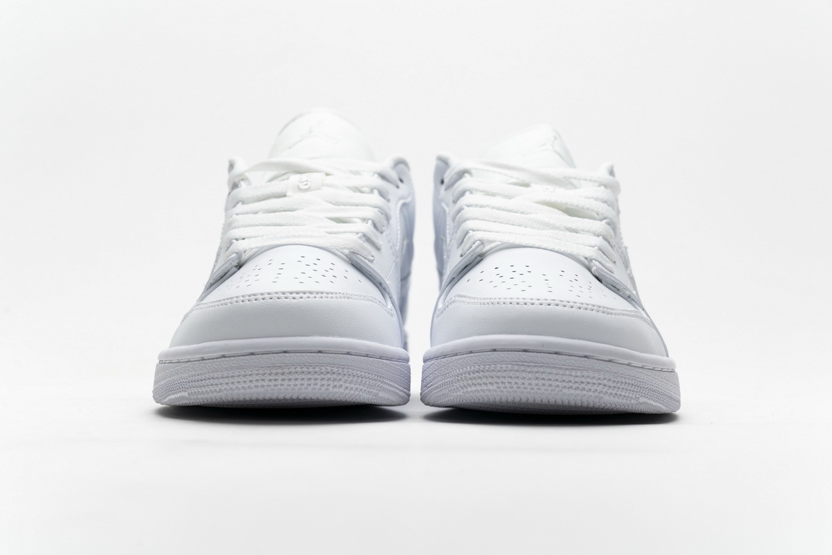 Air Jordan 1 Low Triple White 553558-130