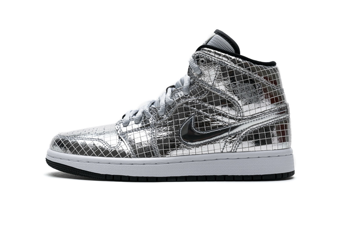 Air Jordan 1 Mid SE Disco Ball CU9304-001