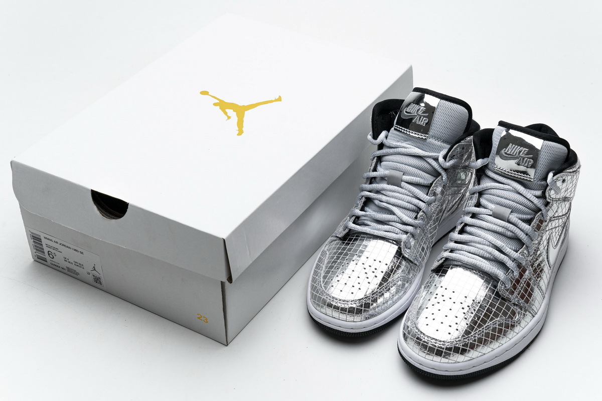 Air Jordan 1 Mid SE Disco Ball CU9304-001
