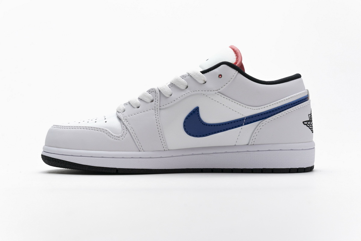 Air Jordan 1 Low White Multi-Color CW7009-100