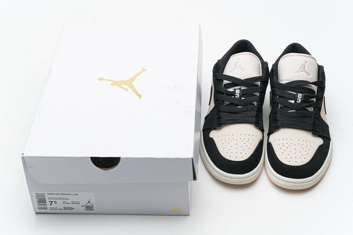 WMNS Air Jordan 1 Low Black Guava Ice DC0774-003