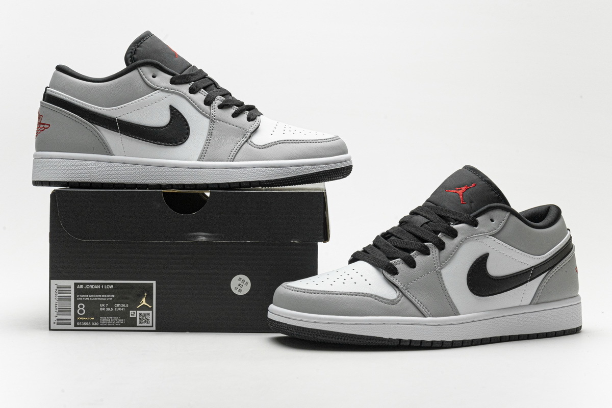 Jordan 1 Low Light Smoke Grey 553558-030