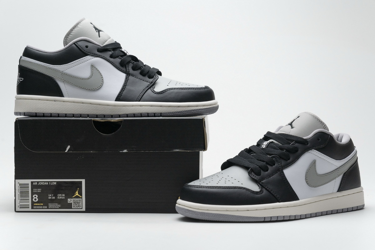 Air Jordan 1 Low Smoke Grey 553558-039