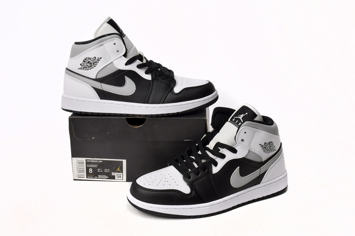 Jordan 1 Mid White Shadow 554724-073