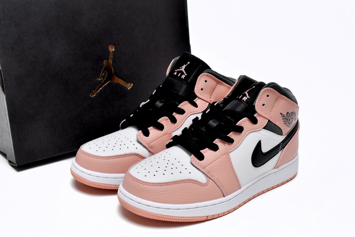 Jordan 1 Mid Pink Quartz 555112-603