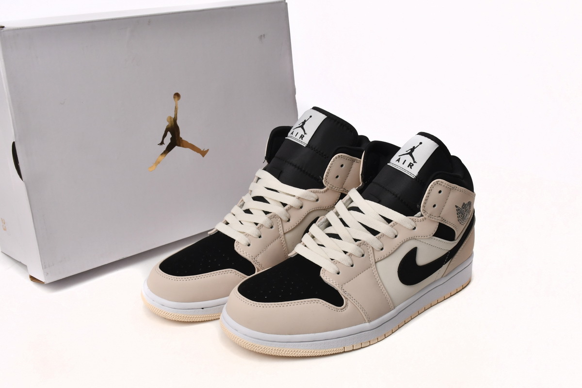 Air Jordan 1 Mid Barely Orange Light Violet BQ6472-800