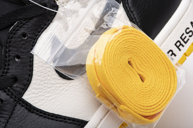 Air Jordan 1 NRG OG High “NOT FOR RESALE”Varsity Maize 861428-107