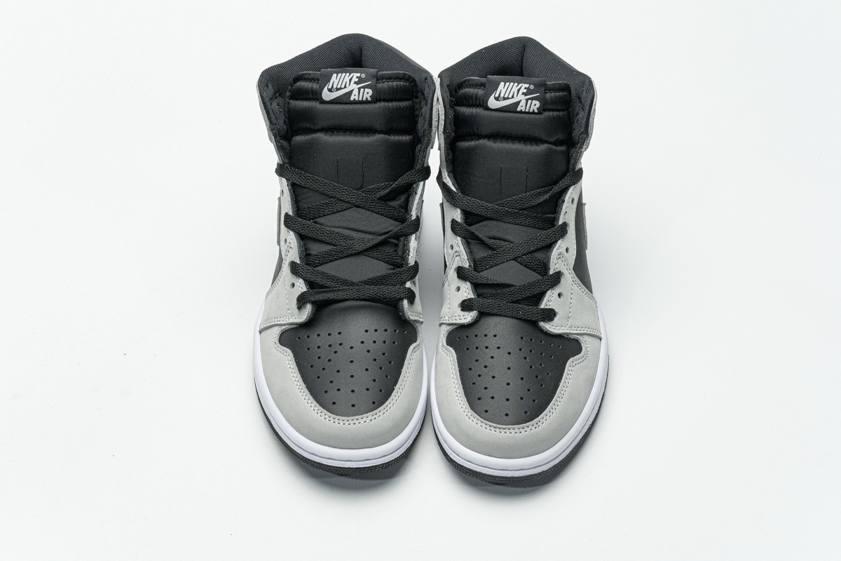 Air Jordan 1 Shadow 2.0 Black Light Smoke Grey 555088-035