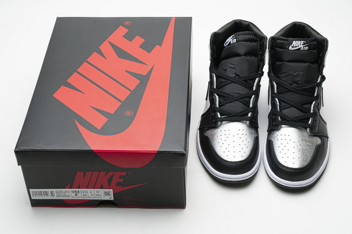 Air Jordan 1 High “Silver Toe” CD0461-001