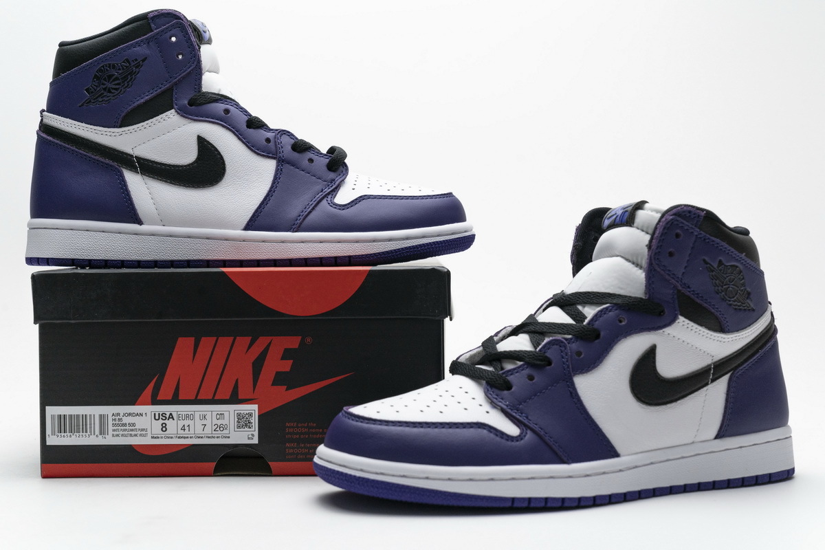 Air Jordan 1 High OG “Court Purple” 555088-500