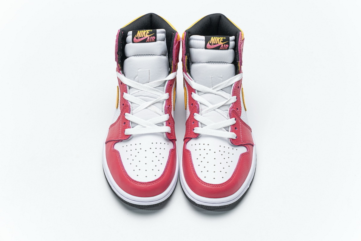 Air Jordan 1 High OG “Light Fusion Red” 555088-603