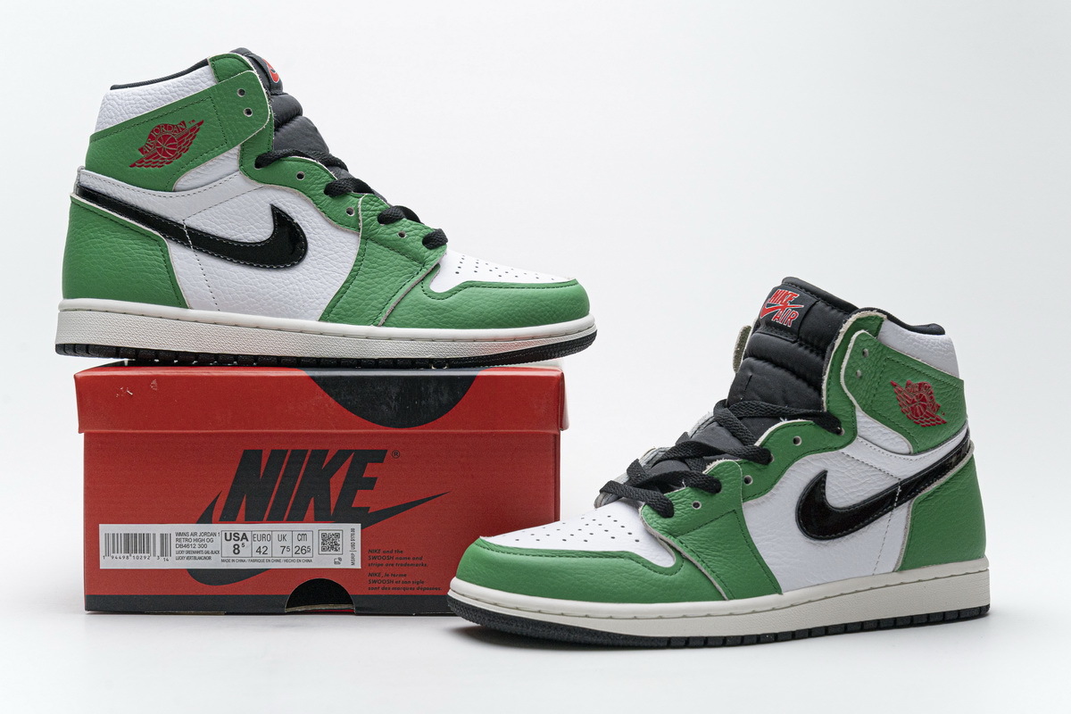 Air Jordan 1 Retro High OG Lucky Green WMNS DB4612-300