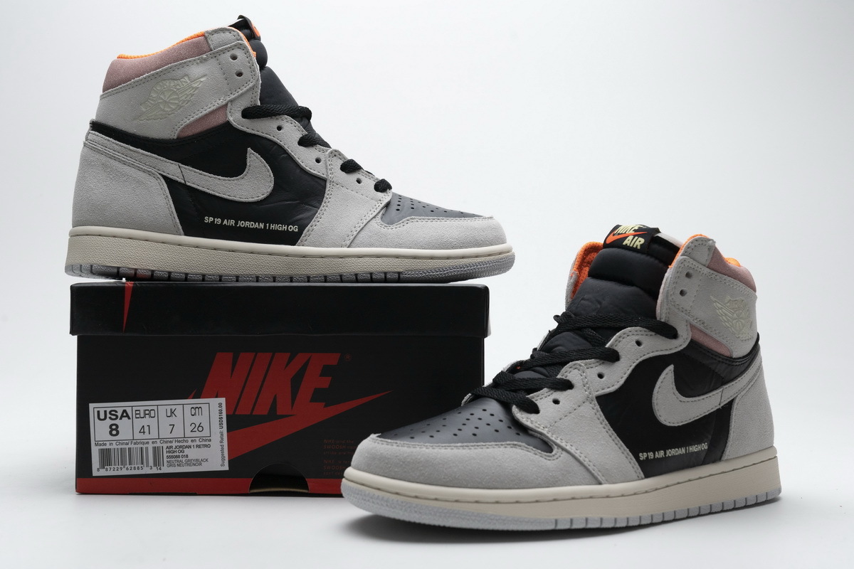 Air Jordan 1 OG Hi Retro“Neutral Grey” 555088-018