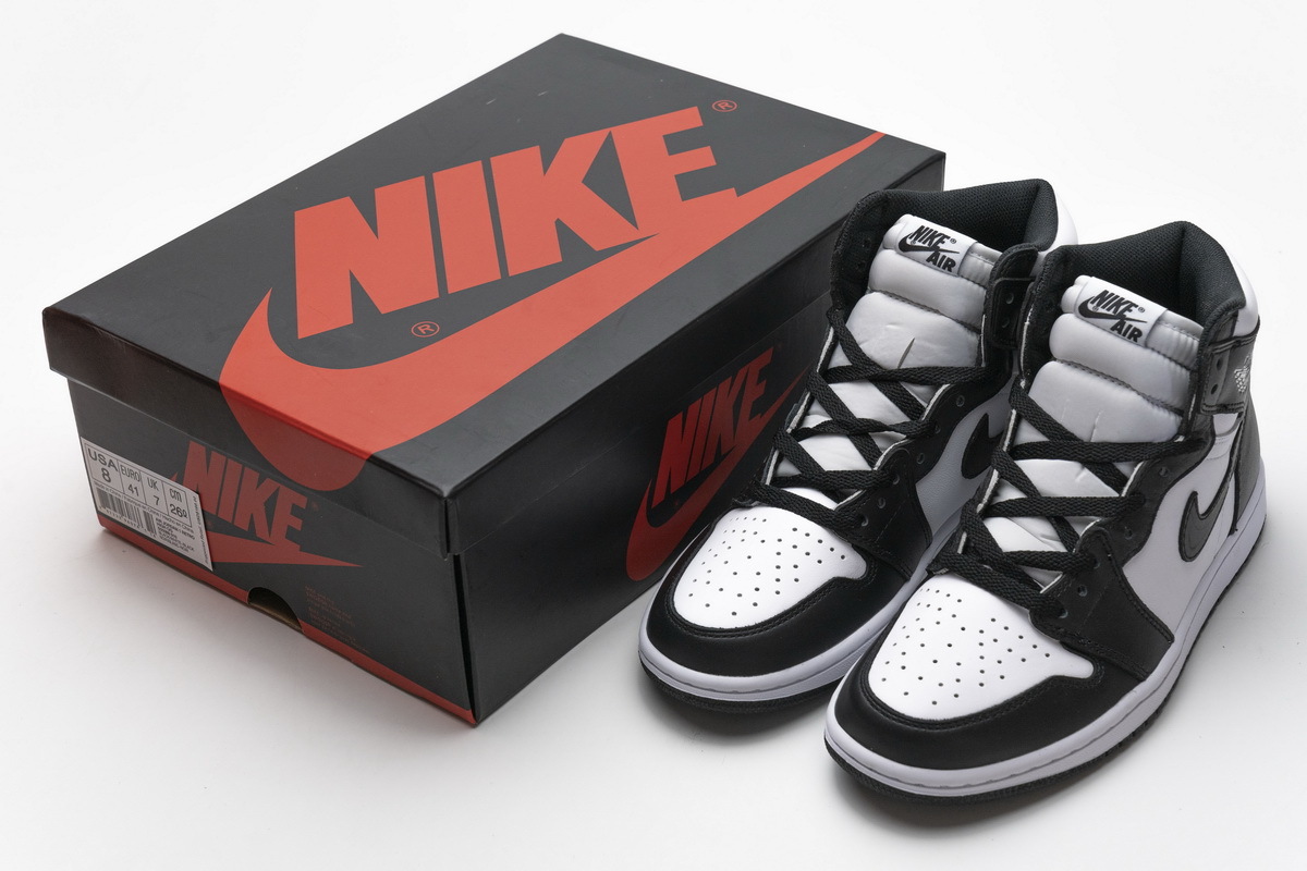Air Jordan 1 Retro High OG Black White 555088-010