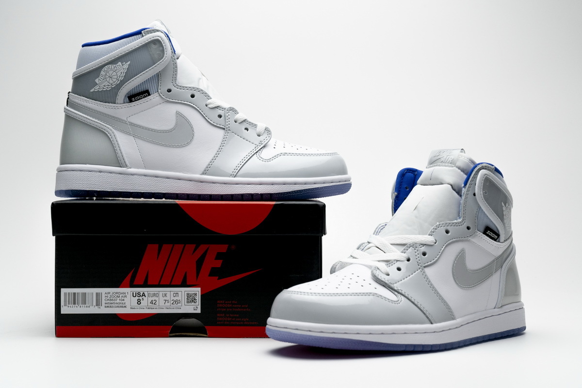Air Jordan 1 High Zoom “Racer Blue” CK6637-104