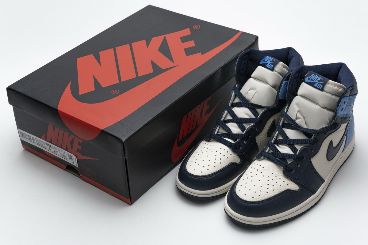 Air Jordan 1 Retro High OG Obsidian University Blue 555088-140