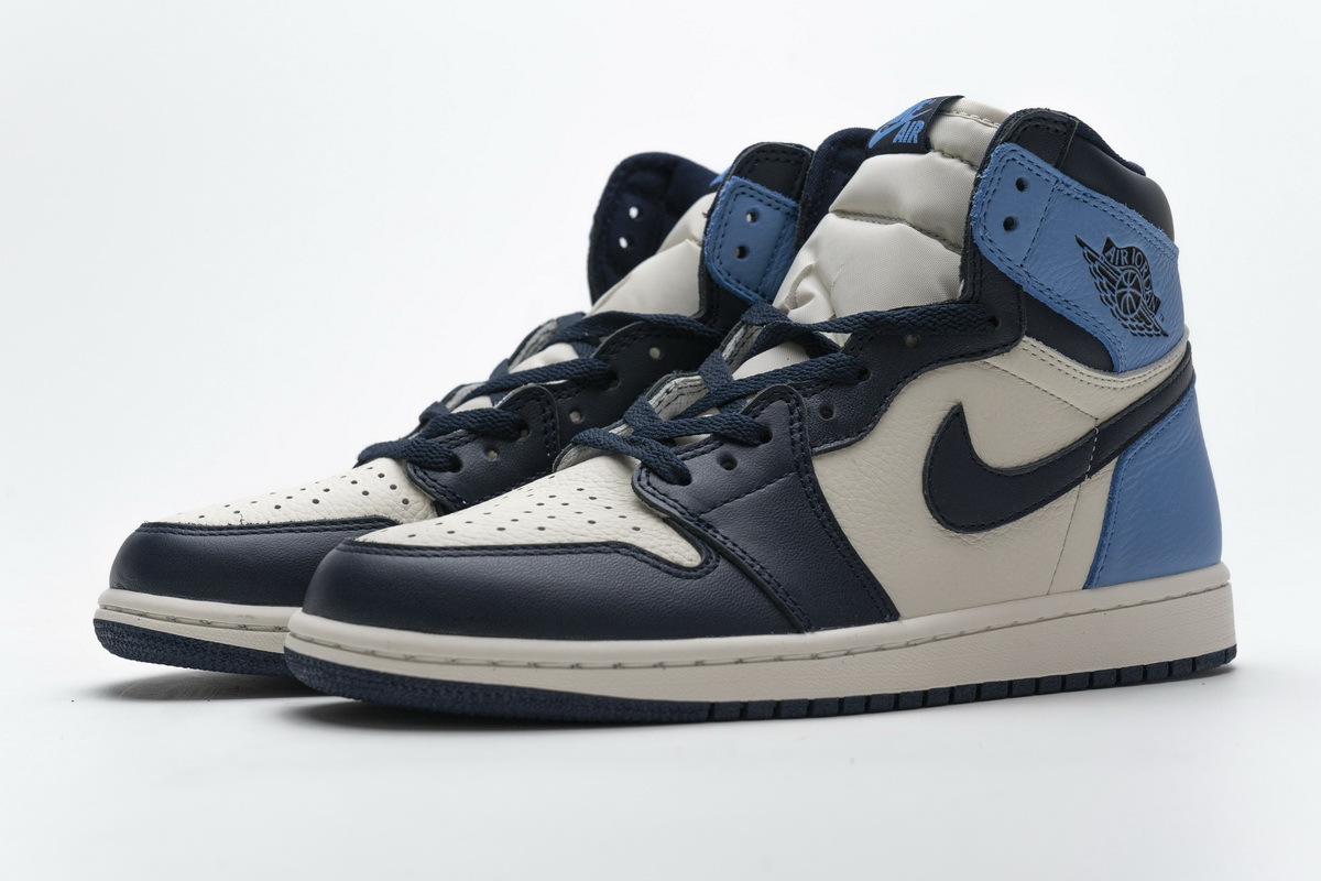 Air Jordan 1 Retro High OG Obsidian University Blue 555088-140