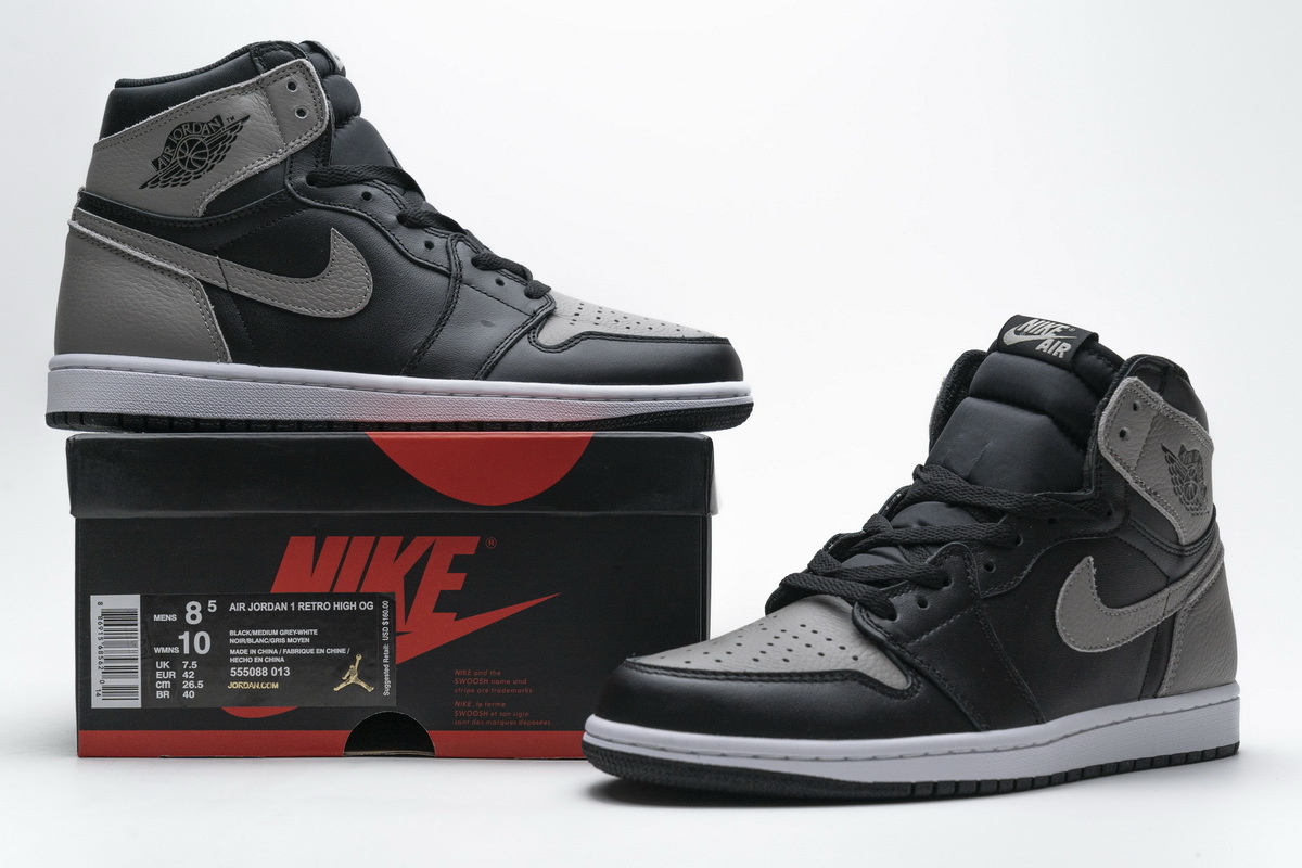 Jordan 1 Retro High Shadow 555088-013