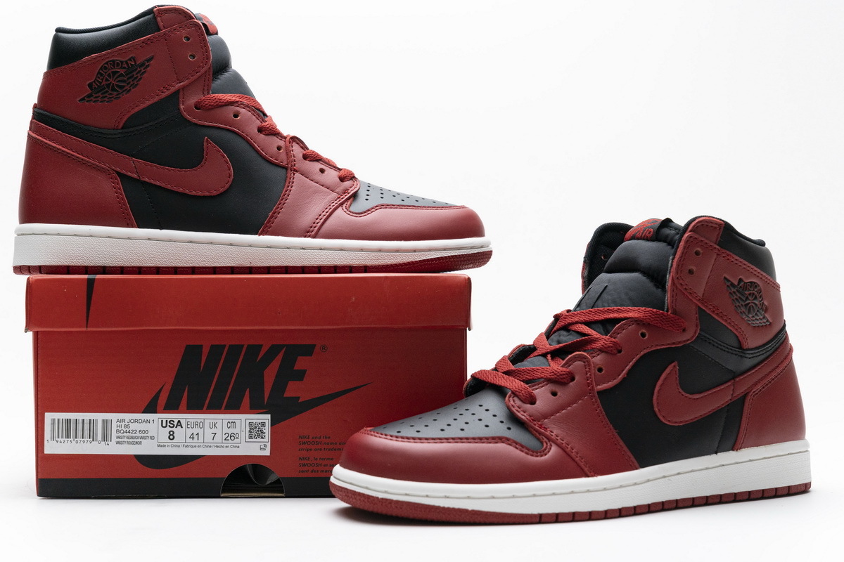 Air Jordan Retro 1 High 85 “Reverse Bred”  BQ4422-600