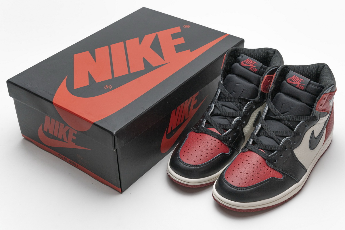 Air Jordan 1 High OG“Bred Toe” 555088-610