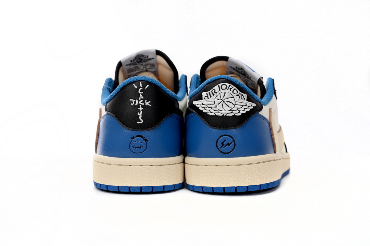 Air Jordan 1 Low Fragment X Travis Scott DM7866-140