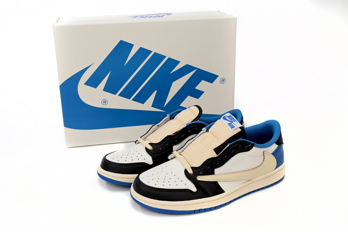 Air Jordan 1 Low Fragment X Travis Scott DM7866-140