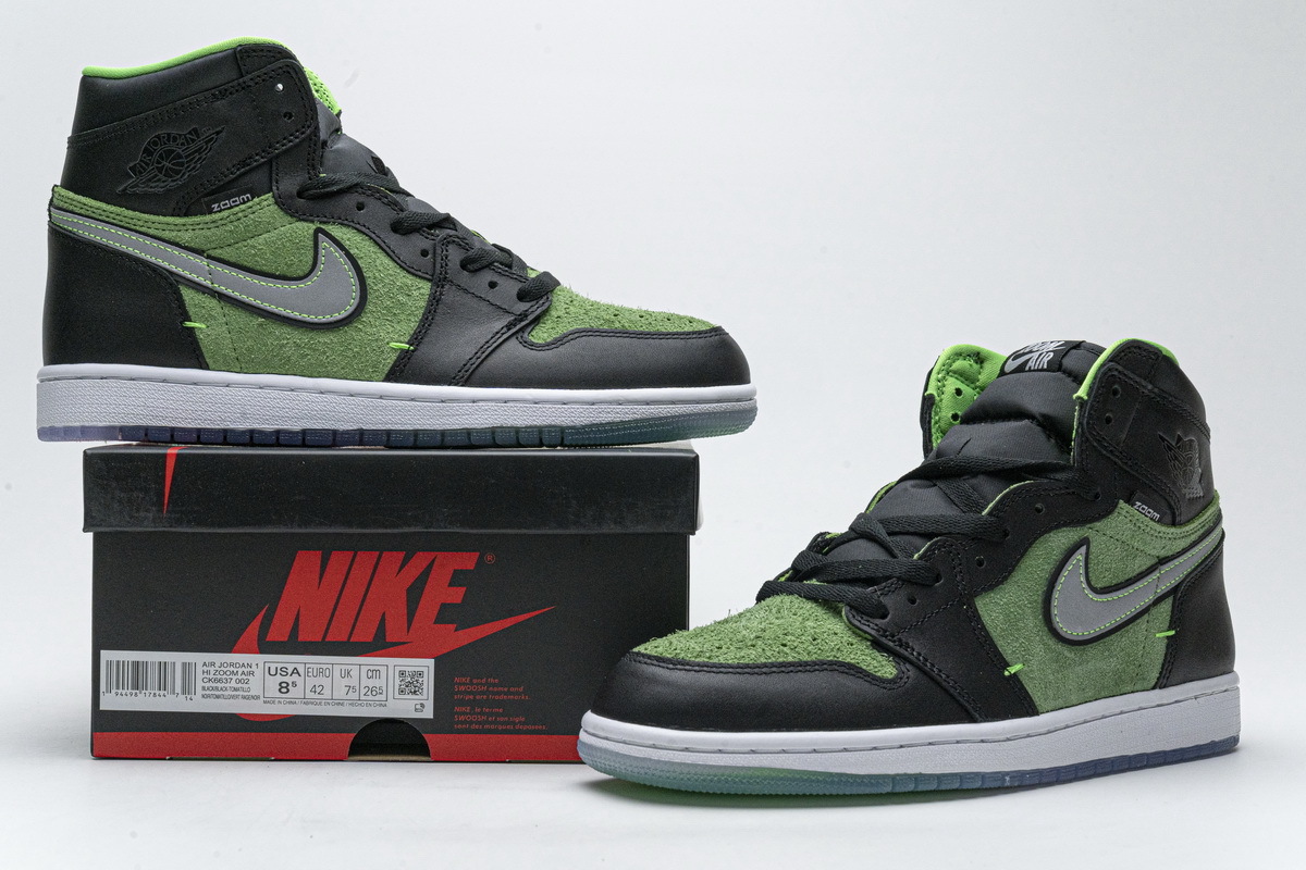 Air Jordan 1 High Zoom Rage Green CK6637-002