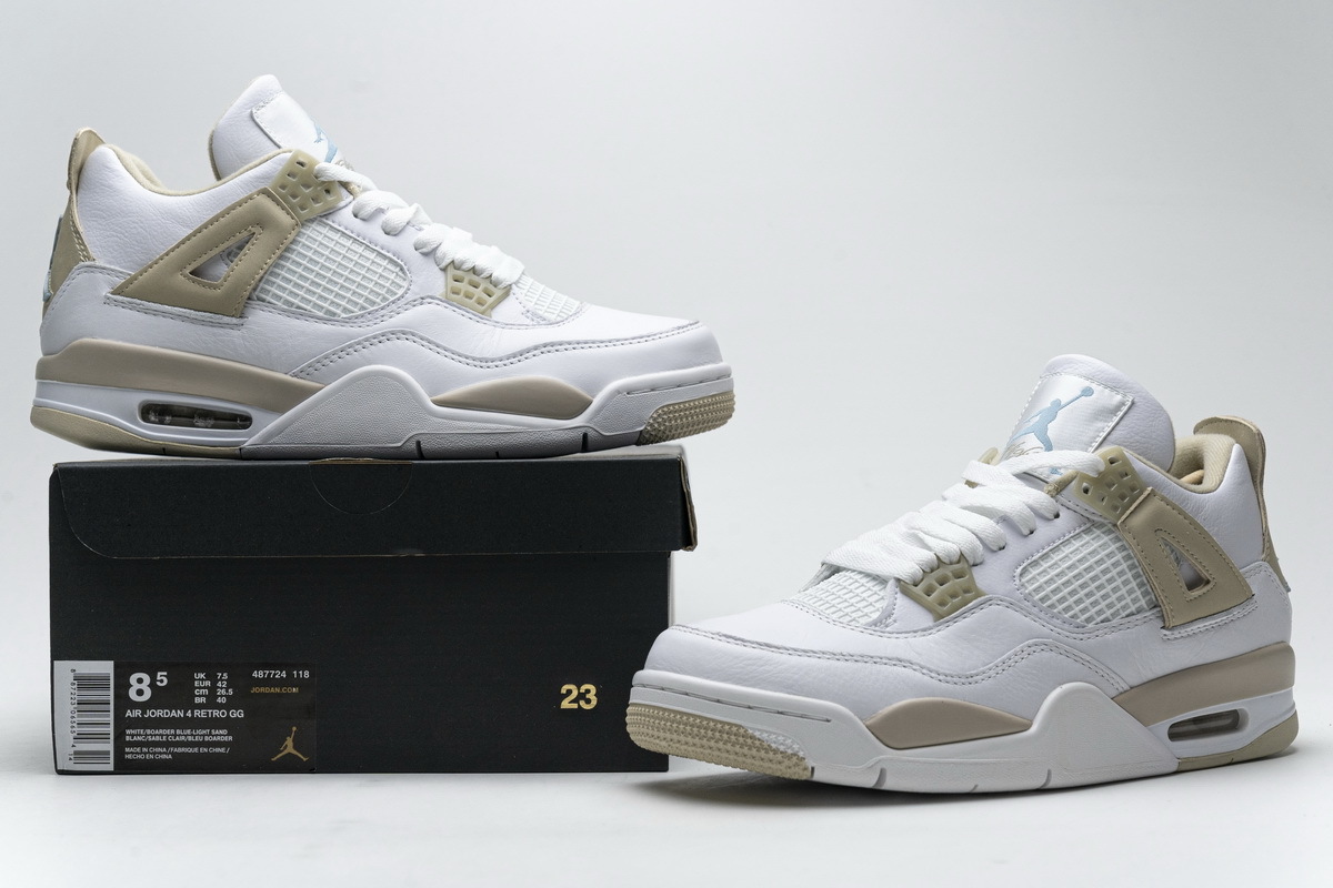 Air Jordan 4 Retro Linen 487724-118
