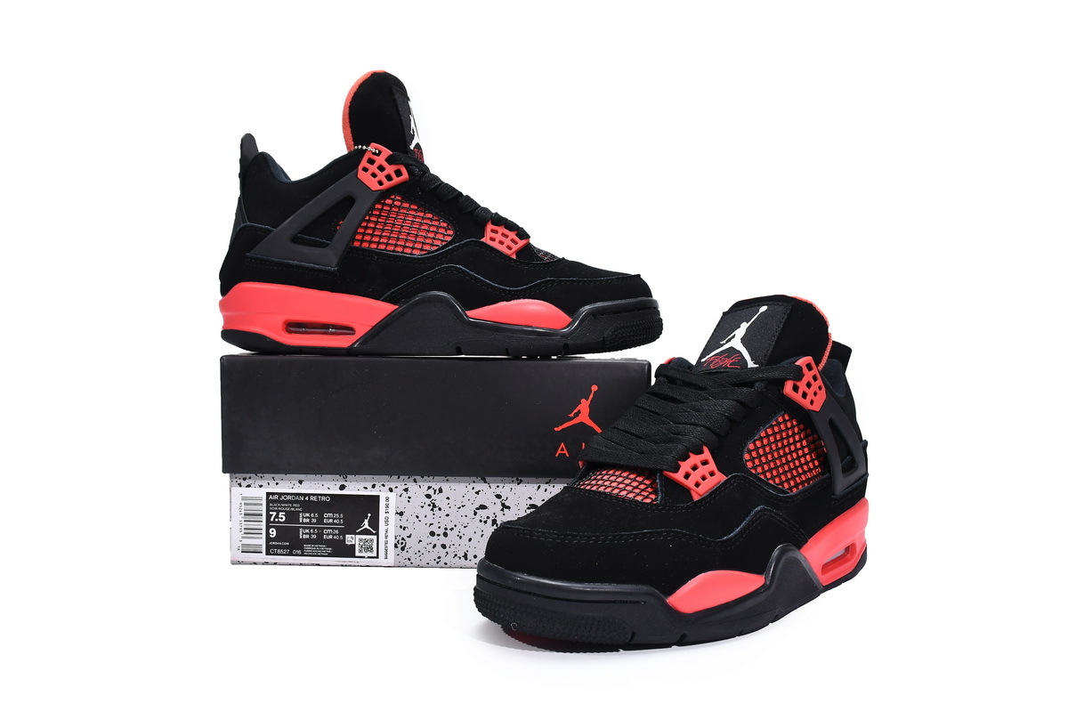 Air Jordan 4 Retro Red Thunder CT8527-016