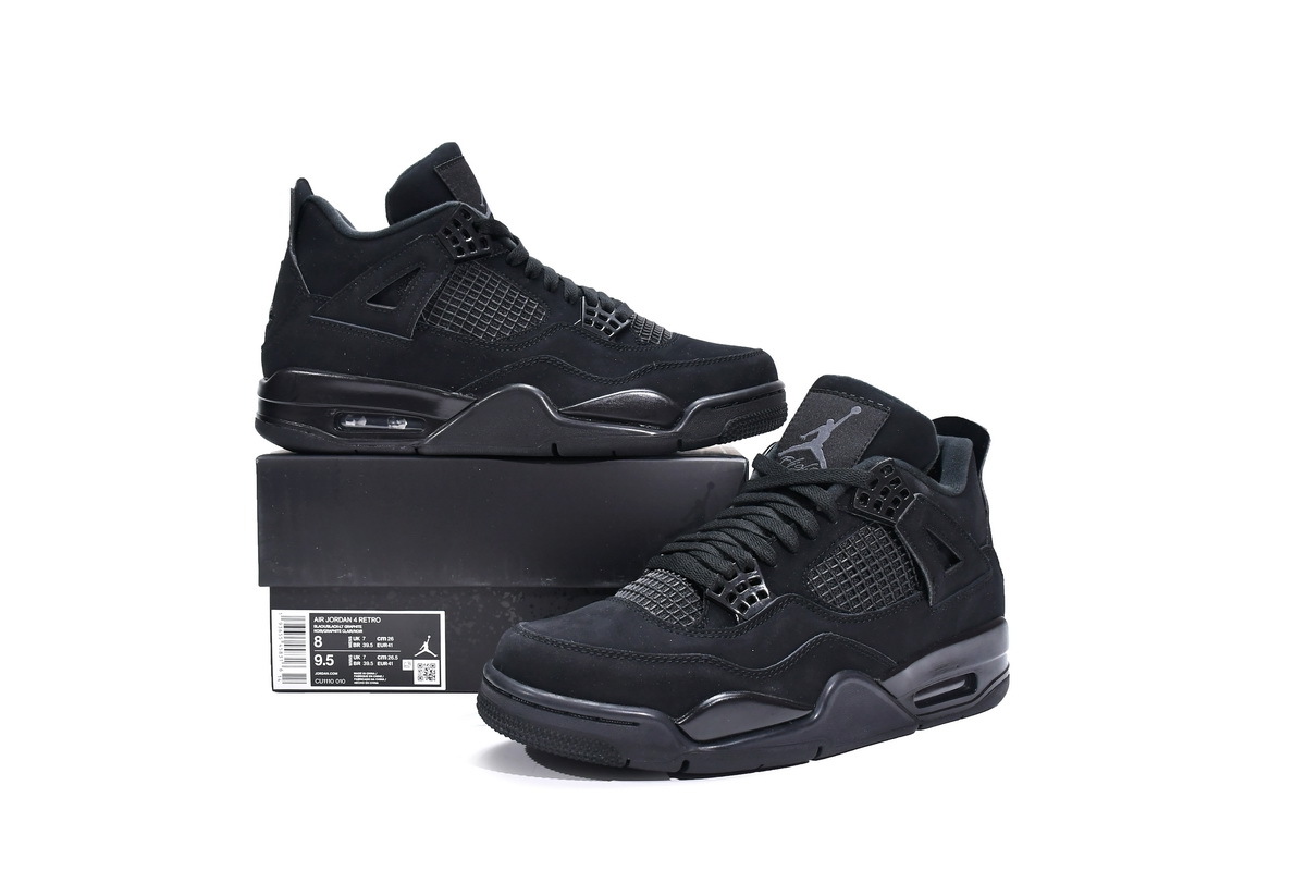 Air Jordan 4 Retro Black Cat 2020 CU1110-010