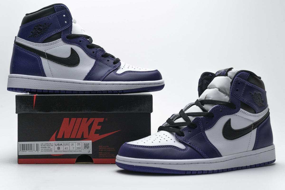 Air Jordan 1 High OG Court Purple 555088-500