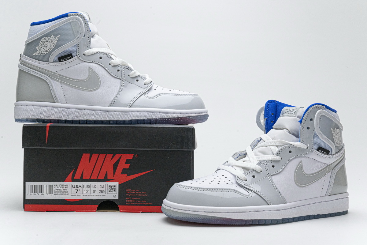Air Jordan 1 High Zoom “Racer Blue” CK6637-104