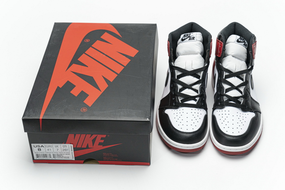 Air Jordan 1 OG High Black Toe 555088-125