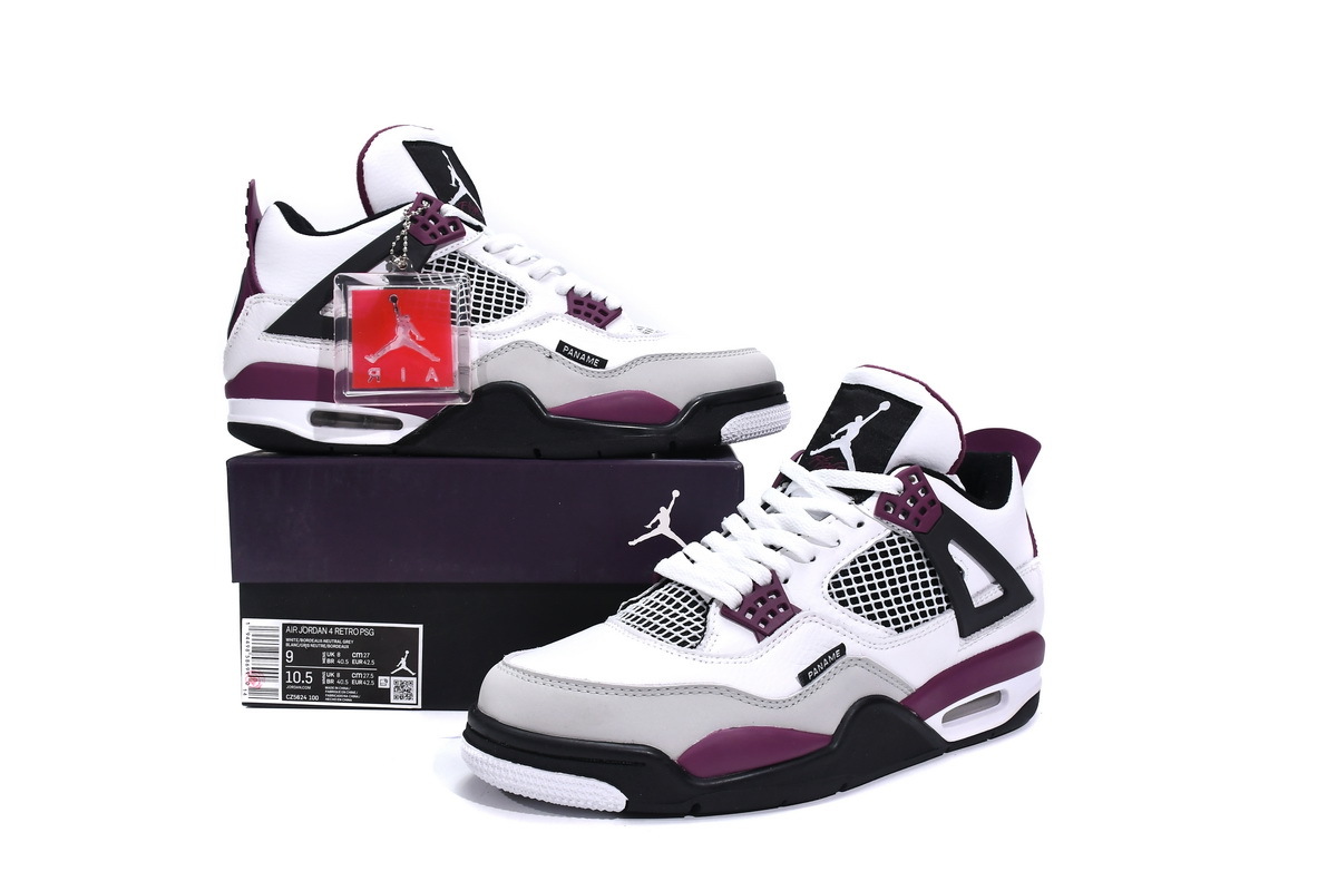 Jordan 4 Retro PSG Paris Saint-Germain CZ5624-100