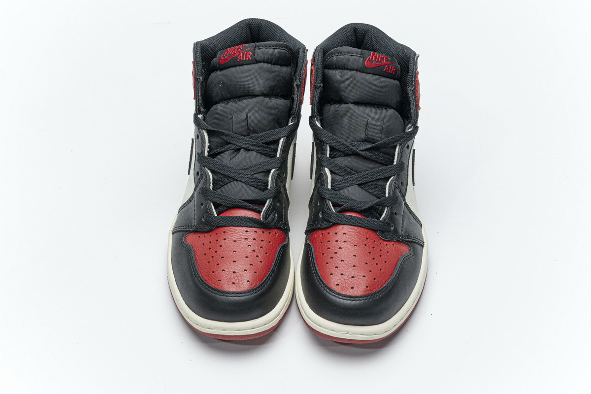 Air Jordan 1 High OG Bred Toe 555088-610