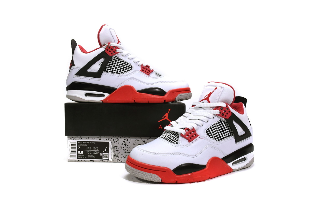 Jordan 4 Retro Fire Red DC7770-160