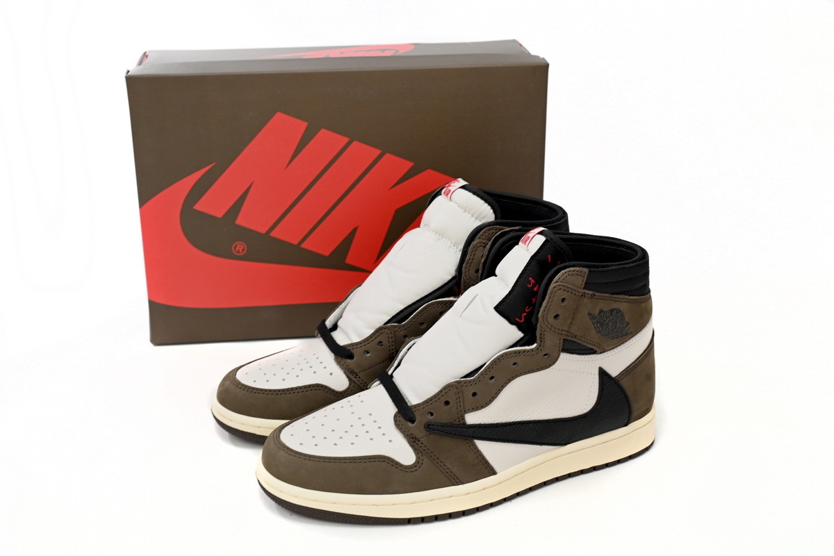 Travis Scott x Air Jordan 1 Retro High OG Mocha CD4487-100
