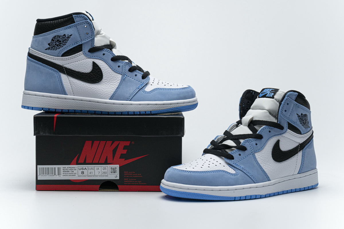 Air Jordan 1 Retro High OG University Blue 555088-134