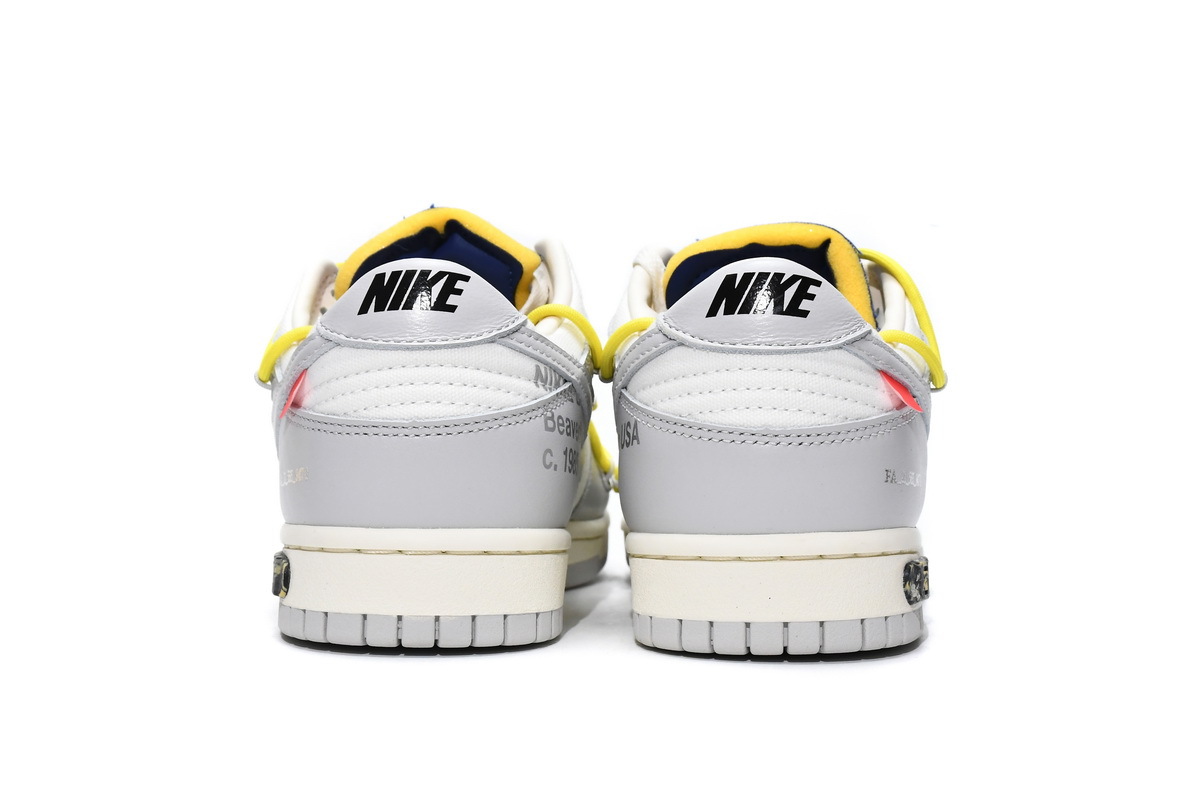 OFF WHITE x Nike Dunk SB Low The 50 Lot 27 DM1602-120