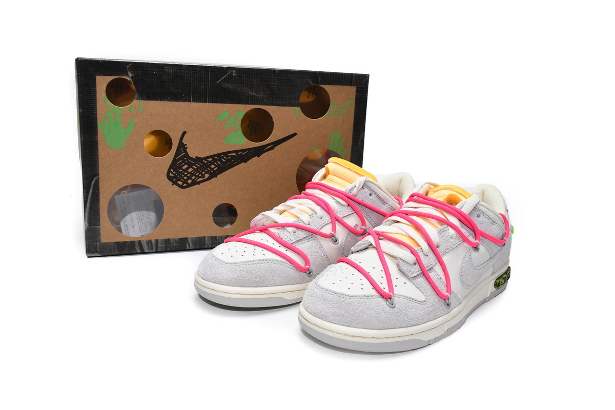 OFF WHITE x Nike Dunk SB Low Lot 17 DJ0950-117