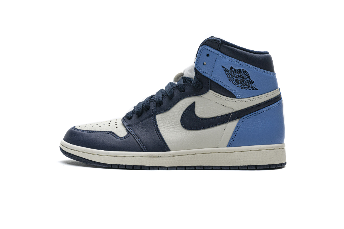 Air Jordan 1 Retro High OG “Obsidian University Blue” 555088-140